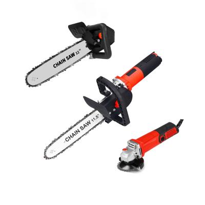 China Chainsaw Adapter Universal Adjustable Electric Attachment Size Handles Multifunctional Electric Angle Grinder for sale