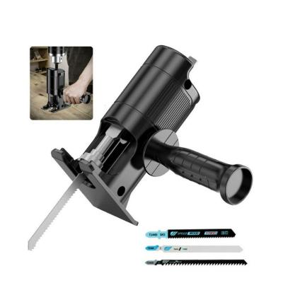 China Muti-function Electric Drill Convert Wood / Plastic Jig Saw Adapter Saw Portable Reciprocating Attachment for sale