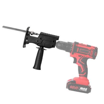 China Quick Cut for Woodworking Applications Dupow Portable Electric Drill Attachment Swapping Jig Saw Adapter for sale