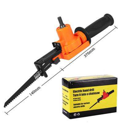 China Portable Wood Saw Swap Saw Adapter Electric Drill Attachment For Woodworking for sale