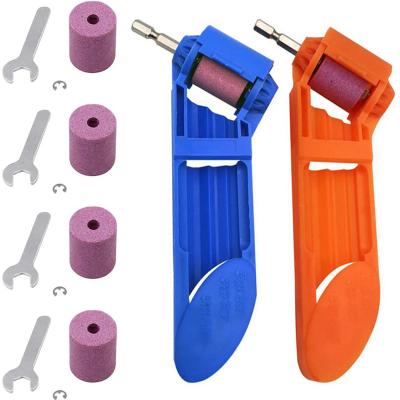 China Sharpening Portable Drill Bit Sharpening Tool Corundum Grinding Wheel Drill Bit Sharpener For Iron Based Drill for sale