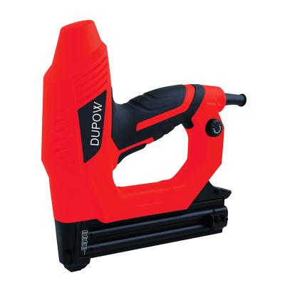 China Electric Staple Brad Finish Nailer Gun Electric Tacker Tacker for Wood 100 Nails for sale