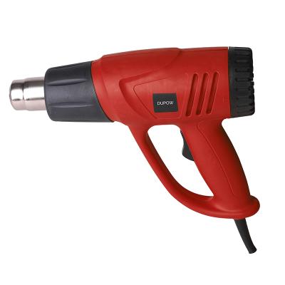 China Temperature Adjustable Dual Temperature 2000W Sockets Heat Gun for sale