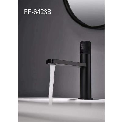 China Black Faucet Special Sense Toilet Faucets Design Ceramic Basin Faucet for sale