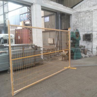 China Easily Assembled 6ft High Colored Powder Coated Portable Metal Fence Panels For Sale for sale