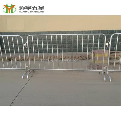 China Hot Dipped Galvanized Temporary Cowd Control Vendor Security Barricade Barrier Metal Crowd Control Barrier For Sale for sale