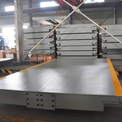 China Q235B Push Duty Truck Ladder Weighbridge Price for sale