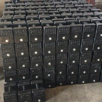 China Cast Iron 20kg Cast Iron Test Weight for sale