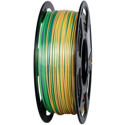 China US AU Rainbow Color 3D Printer Filament UK PLA 1.75mm/1kg Gradient 3d Printer Filament With +/- 0.03 Tolerance for sale