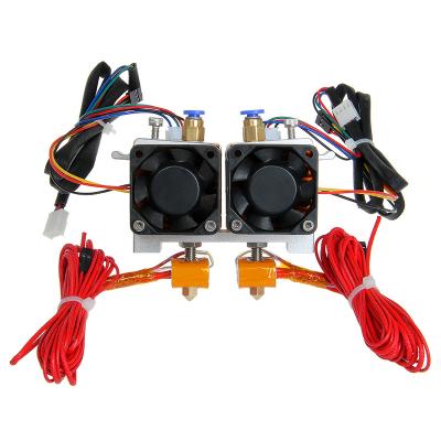 China Home use Geeetech high performance 3D printer MK8 extruder with two print heads for sale for sale