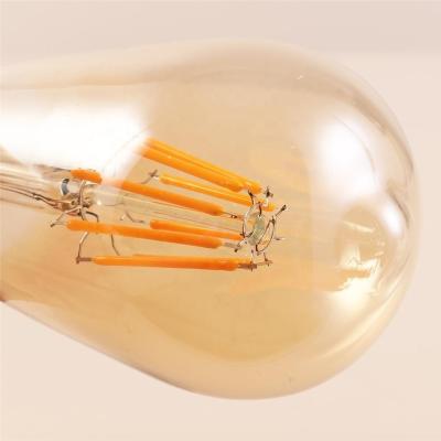 China LED bulb 2200K 3000K 5000K ST64/ST58/ST45 230V 6W E27 lampadine led vintage for sale