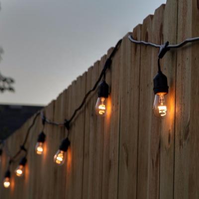 China IL-EUSL-E27-15S 10m 15M 20M 10m 15M 20M outdoor patio string lights socket e27 festoon waterproof lighting for sale