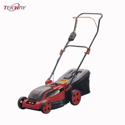 China 1000W 36V Grass Cutter 30cm Cutting Width Anti-Slip Plastic Lawn Mower Deck for sale