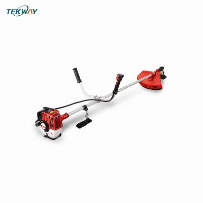 China 2-Stroke Customized Grass Cutter Machine OEM 52cc Brush Cutter With 2 Blade for sale