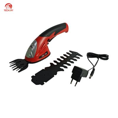 China 65Mn 7.2V Cordless Electric Hedge Trimmer Pruner Shear 1500mAh With 6 Inch Blade for sale