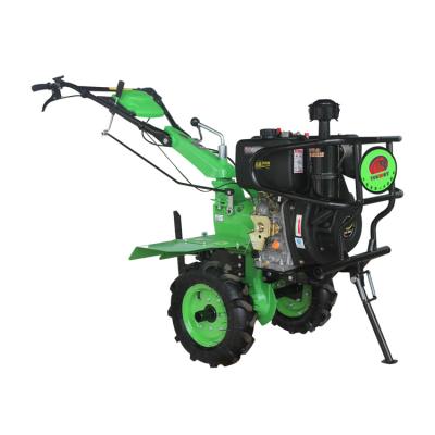 China Anti-Slip Diesel Power Handle 7hp Farm Tiller Mini Cultivator Power Tiller for sale