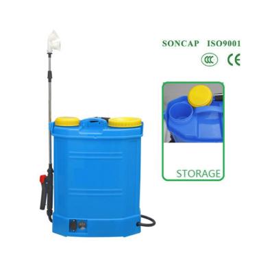 China New designed 16 liter agriculture garden electric knapsack sprayer for garden on sale for sale