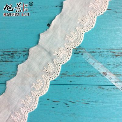 China Sustainable Loose Lace Trim Embroidered Lace Trim Venice Lace for sale