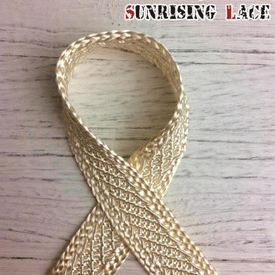 China Sustainable Customized Bed Sheet Double Sided Woven Nylon Tape for sale