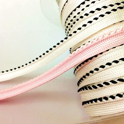 China Viable Strap Polyester Ribbon Tape Bias Piping Webbing for sale