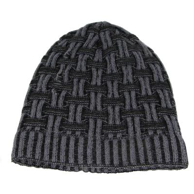 China Dobby China manufacturer unisex black cuff beanie best quality bulk knit hat with competitive price for sale