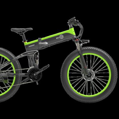 China Aluminum Alloy Pitch Products 26 Inch Motor 1500W 30-50km/h Oversize Electric Mountain Bike BEZIOR X1500 Tire for sale