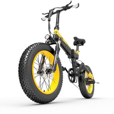 China Popular Electric Bicycle Hot Style To Recommend 20 Inch Motor 1000W Adult Bicycle Strong Max Speed ​​30-50km/h Electric Fat Tire BEZIOR XF200 for sale