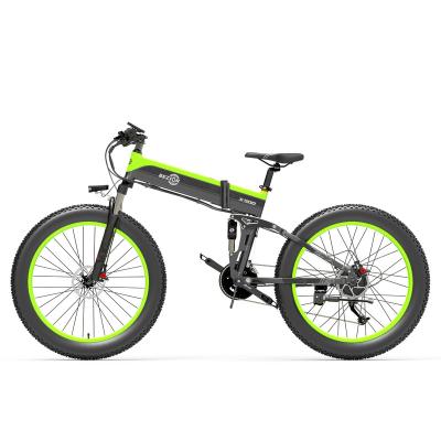 China Mountain Oversize Folding Aluminum Alloy Motor 500W 30-50km/h Electric Bike 26 Inch Fat Tire BEZIOR X.500 for sale