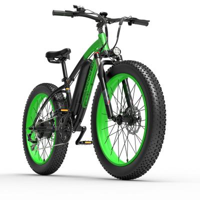 China Aluminum Alloy Battery Capacity 13AH 1000W Motor Folding 26 Inch GOGOBEST GF600 Fat Tire Electric Bike for sale