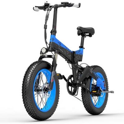 China Fashion bezior xf200 all-in-one electric assisted bicycle city bicycle standard 20 inch fat electric foldable tire for sale