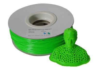 China Groene de gloeidradenabs van de kleuren 3d printer 3.0mm die 1kg gloeidraad-Normaal de Verbruiksgoederenmateriaal drukken van kleurenseires Te koop