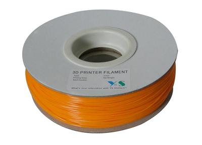 China Orange color 3d printer filaments PLA 3.0mm 1kg plastic Rubber Consumables Material MakerBot/RepRap/UP/Mendel for sale