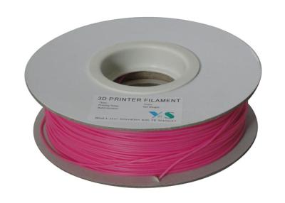 China Filamento cor-de-rosa 1.75mm do PLA da impressora 3D, materiais de consumo de grande resistência da impressora 3D à venda