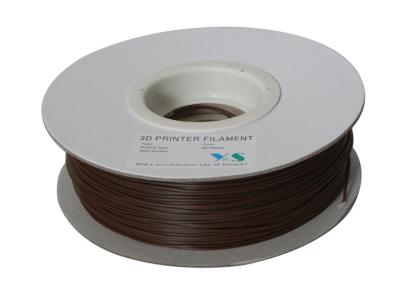 China PLA 3.0 mm 3D Printer Wood Filament For 3D Printer , 1KG / Spool for sale