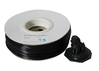 China negro de nylon del filamento de la impresora 3D de 1.75m m, Anti-resistencia del material plástico de la impresora 3D en venta