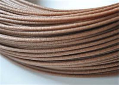 China Good Bendability Wood Filament For 3D Printing 2.85mm , Dark Brown for sale