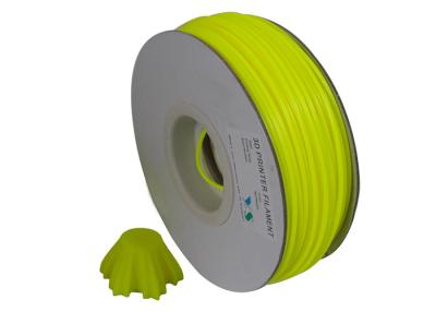 China Filamento brilhante da impressora dos QUADRIS 3D do amarelo 1.75mm para a impressora de Afinia 3D à venda