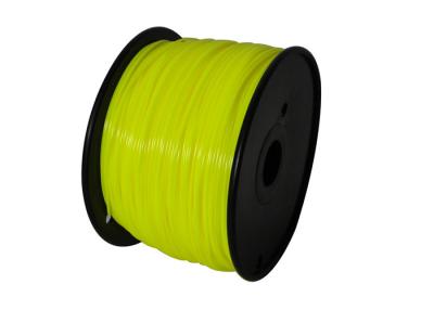 Cina Ingiallisca il filamento di plastica del PC della stampante 3D di 1.75mm per stampa di Reprap 3D in vendita