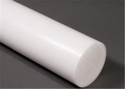 China Glass-filled Round Medical PTFE Rod 3mm , Natural Soft Formable Rod for sale