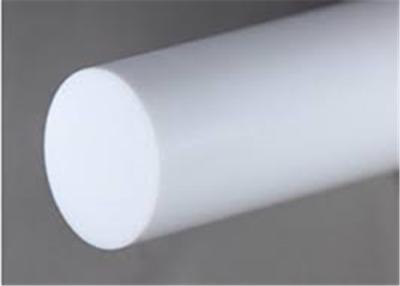 China PTFE Chemical Resistant Rod , Bearings And Bushings Flexible Plastic Rod for sale