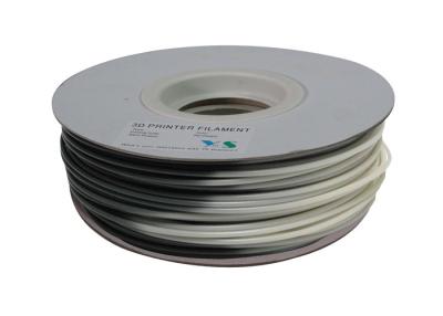 China Afinia 3D Printer Consumables Thermoplastic Filament , PLA 3mm 3D Printer Filament Grey to White for sale