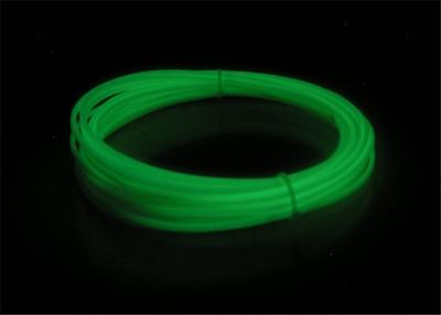 Cina Incandescenza nel verde scuro del filamento, filamento della stampante di Makerbot 3D dell'ABS di 1.75mm in vendita