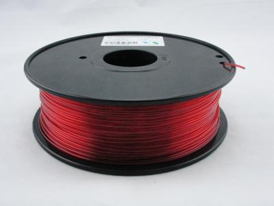 China Red T-Glass 3.0mm 3D Printing Material Filament With TEPG for sale