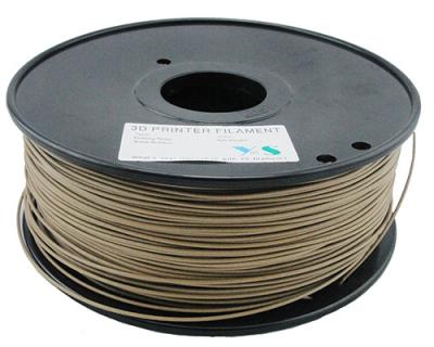 Chine Imperméabilisez les matériaux en bois d'imprimante du filament 3D d'imprimante de 2.85mm 3D millimètre à vendre