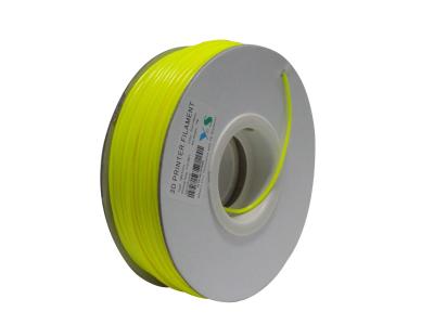 China 3.0 mm 3D Printing HIPS Filament Yellow 3D Printer Material compatible With Ultimaker Mendel for sale