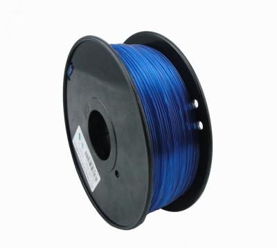 China Material plástico MakerBot ROHS de TEPG 3m m del filamento azul de la impresora 3D en venta