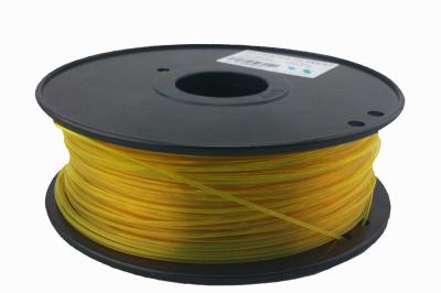 China PETG 3.0mm Gold 3d Printer Filaments Material MakerBot / RepRap / UP / Mendel for sale