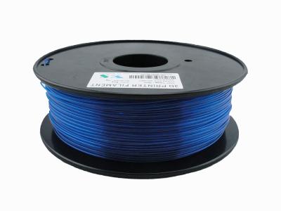 China PETG 3.0mm Blue 3D Printer Filament High Toughness With Makebot for sale