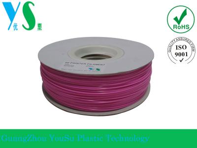 China Densidade pequena cor-de-rosa macia do filamento 3.0mm da impressora do nylon 3D com carretel de papel à venda