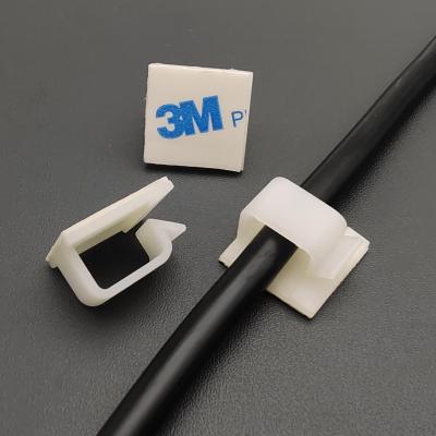 China NYLON66 WCL-4 Self Adhesive Adhesive 3M Desktop Nylon Repair Clip for sale